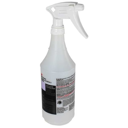 1L Clear Plastic Preprinted Trigger Spray Bottle, PK12 MPN:130401