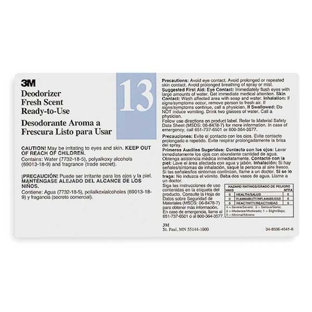 Secondary Label, Black, Blue/White, PK12 MPN:340413