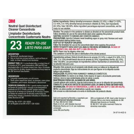Secondary Label, Black, Green/White, PK12 MPN:340423