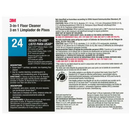 Secondary Label, Black, Blue/White, PK12 MPN:340424