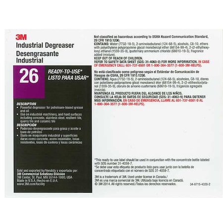 Secondary Label, Multicolor, PK12 MPN:340426