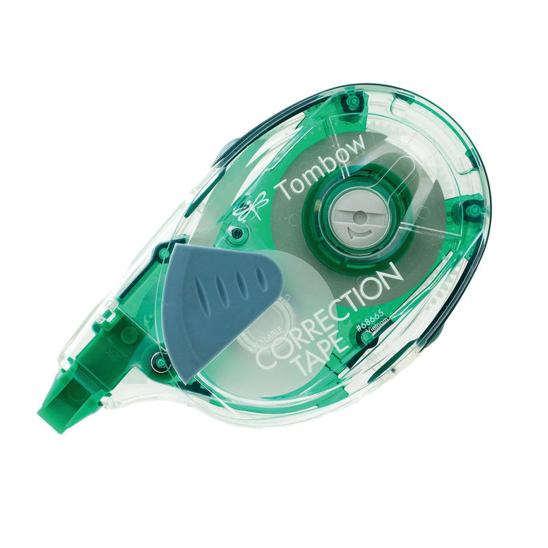 Tombow Mono Correction Tape, Single Line, 394in, White (Min Order Qty 17) MPN:68665