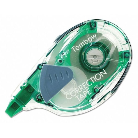 MONO Refillable Correction Tape, Clear Applicator, 0.17