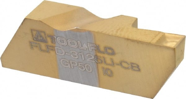 Grooving Insert: FLFD3125LI-CB GP50, Carbide MPN:6338125PLIN4C