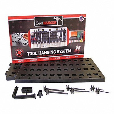 Black Tool Hanger Kit 50 lb Cap. MPN:8209