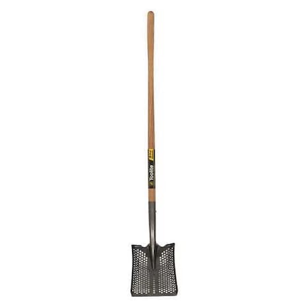 Square Point Shovel, 48 in L Hard Wood Handle MPN:49492