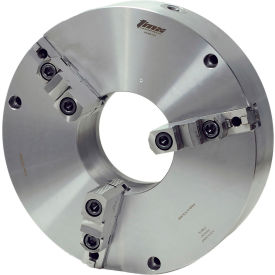 TMX™ 3-Jaw (2 Piece) Scroll Chuck Forged Steel Front Mount Plain Back 24-13/16