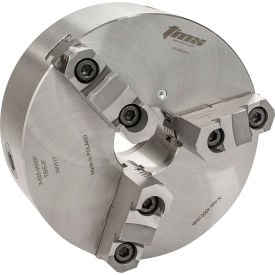 TMX™ 3-Jaw (2 Piece) Scroll Chuck Forged Steel Plain Back 4-15/16