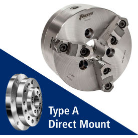 TMX™ 3-Jaw (2 Piece) Scroll Chuck Taper A Forged Steel 20
