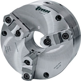 TMX™ SET-TRU™ 3-Jaw (2 Piece) Scroll Chuck Forged Steel Plain Back 4-15/16