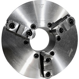 TMX™ SET-TRU™ 3-Jaw (2 Piece) Scroll Chuck Forged Steel Plain Back 15-3/4