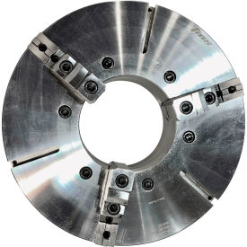 TMX™ SET-TRU™ 3-Jaw (2 Piece) Scroll Chuck Forged Steel Plain Back 24-13/16