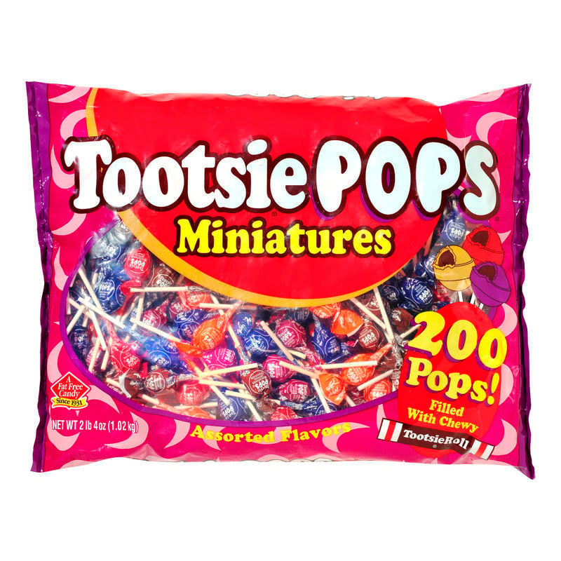 Tootsie Pops Miniatures, 36 Oz. Bag (Min Order Qty 5) MPN:113725
