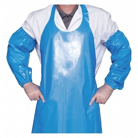 Protective Sleeve, 18 in Length, 6 mil Thick, Not Applicable Seam, Blue MPN:84013