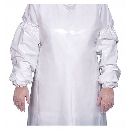 Protective Sleeve, 18 in Length, 6 mil Thick, Not Applicable Seam, White MPN:84015