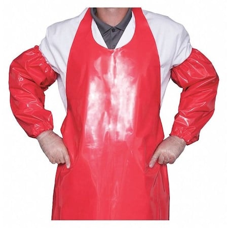 Protective Sleeve, 21 in Length, 6 mil Thick, Not Applicable Seam, Red MPN:84024