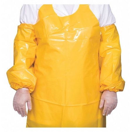 Protective Sleeve, 21 in Length, 6 mil Thick, Not Applicable Seam, Yellow MPN:84026