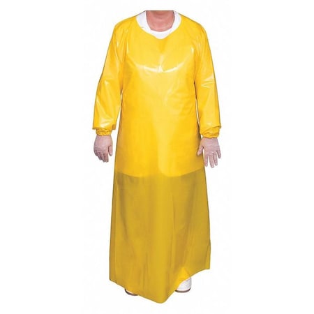 Die Cut Gown, 6 mil, Yellow, L MPN:86036