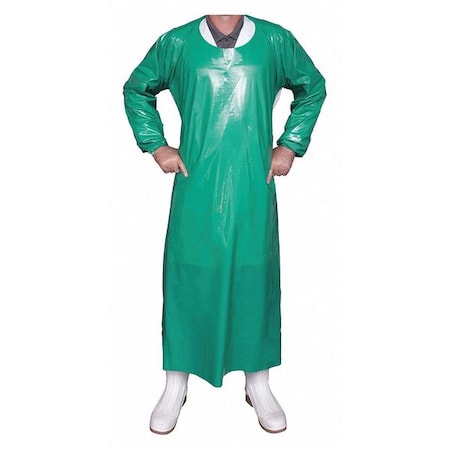 Die Cut Gown, 6 mil, Green, XL MPN:86042