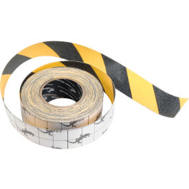 Anti-Slip Traction Yellow/Black Hazard Striped Tape Roll 2