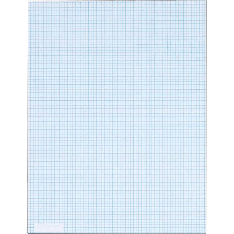 TOPS Graph Pad - 50 Sheets - Both Side Ruling Surface - 20 lb Basis Weight - Letter - 8 1/2in x 11in - White Paper - 1 / Pad (Min Order Qty 5) MPN:33081