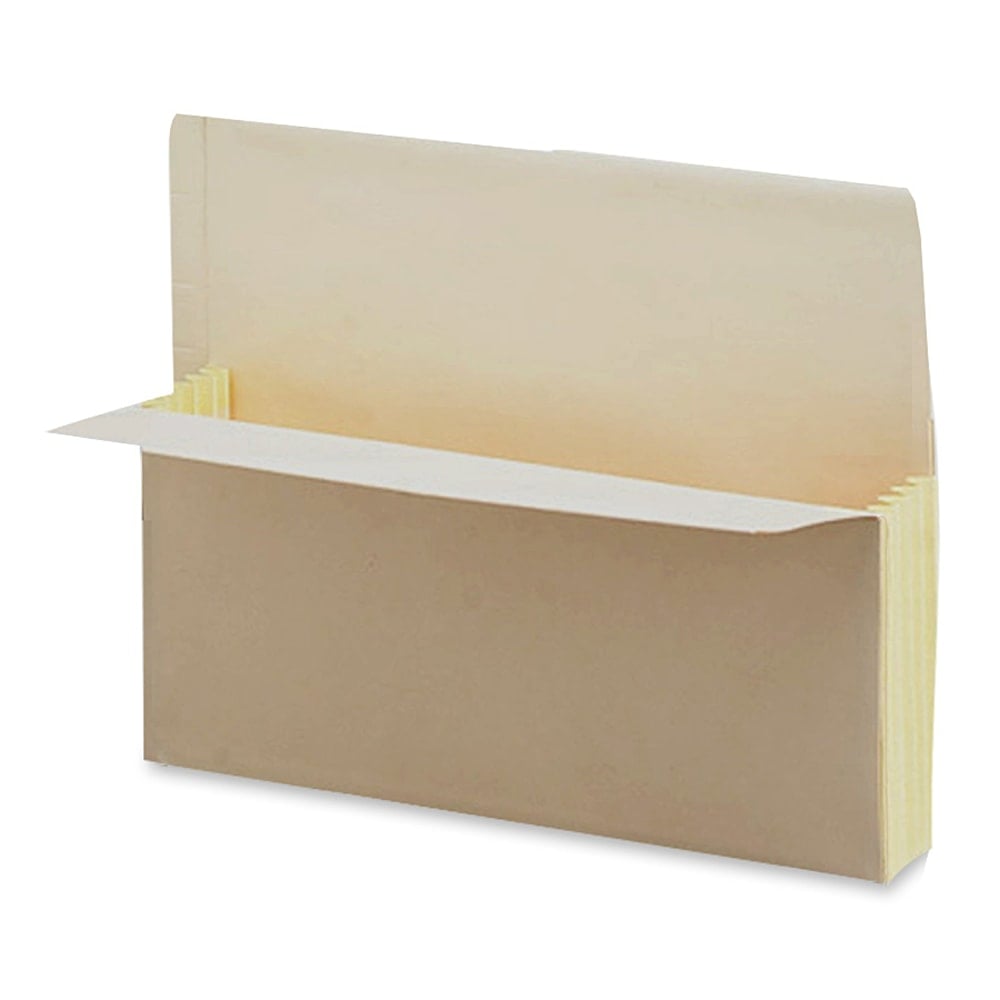 Pendaflex End-Tab Expanding File Pockets, Letter Size, 3 1/2in Expansion, Manila, Box Of 25 MPN:12812