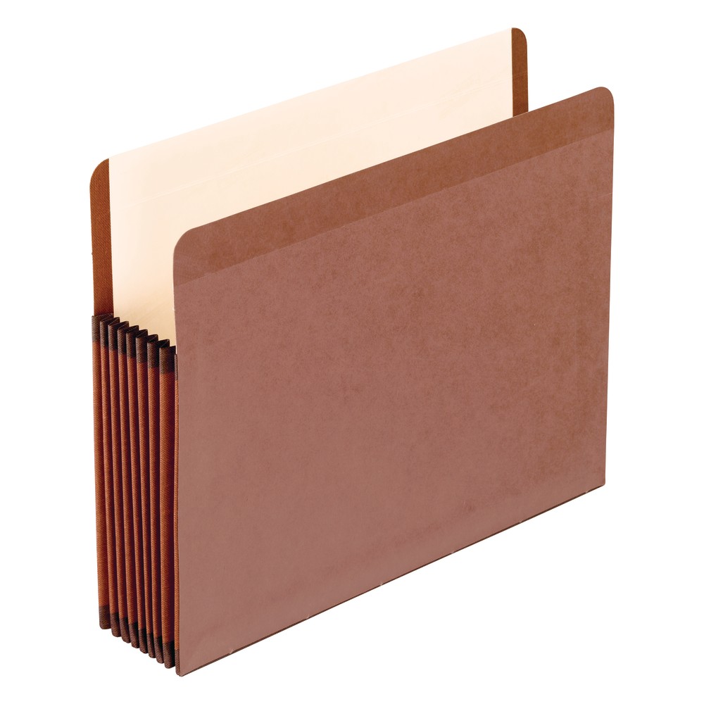 Pendaflex Premium Reinforced File Pocket, 7in Expansion, 8 1/2in x 11in, Dark Brown MPN:45302