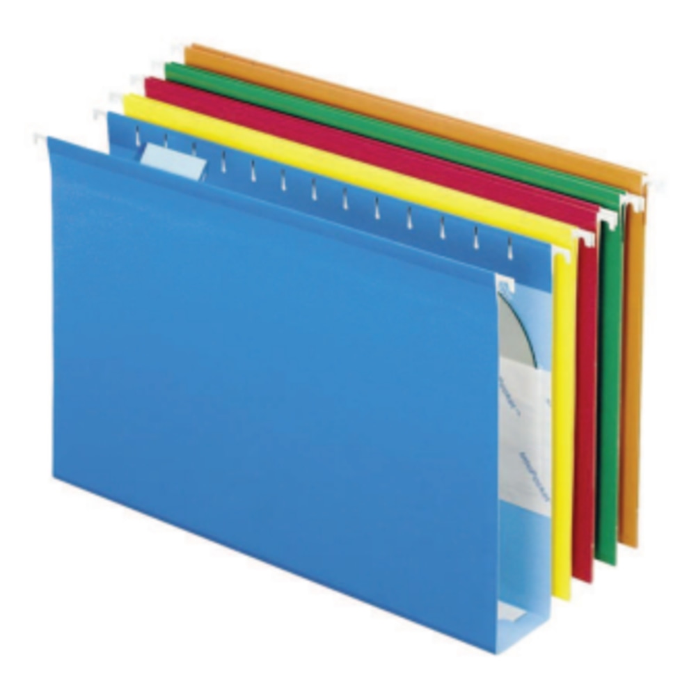 Pendaflex Premium Reinforced Color Extra-Capacity Hanging Folders, Legal Size, Assorted Colors (No Color Choice), Pack Of 25 MPN:4153X2ASST
