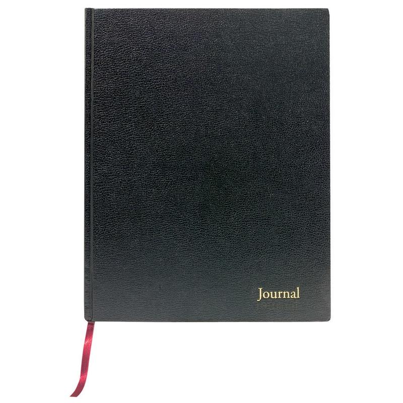 TOPS Professional Business Journal With Planning Pages, 8 1/2in x 11in, Legal Ruled, 80 Sheets, Black (Min Order Qty 3) MPN:J25811
