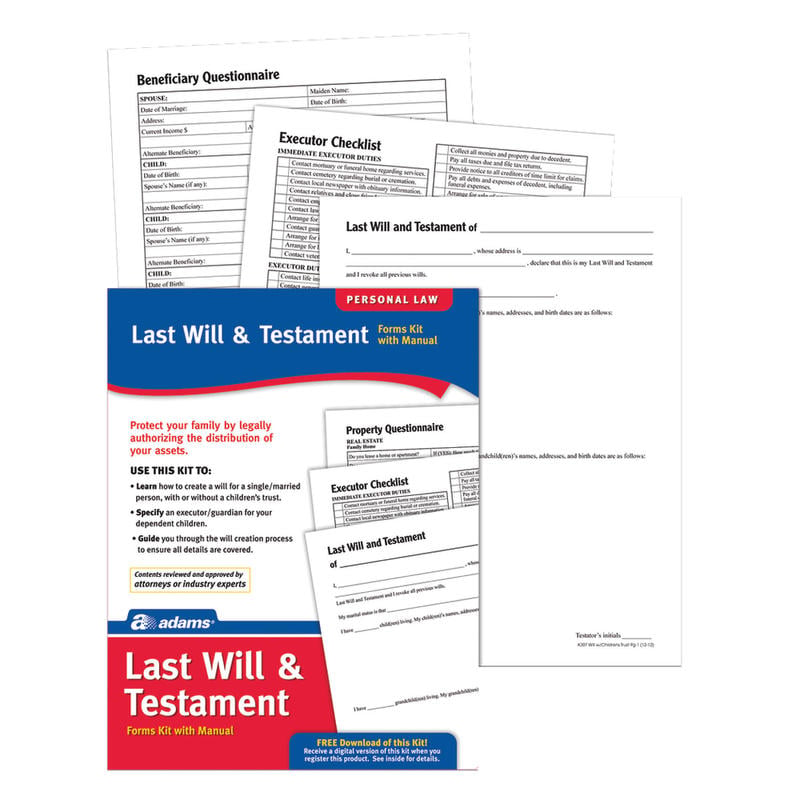 Example of GoVets Legal Forms category