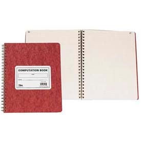 Tops® Wirebound Computation Notebook 9-1/2