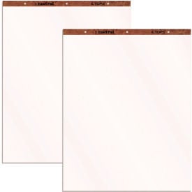 Drilled Easel Pads 27 x 34 Plain White Bond 50 Sheets/Pad 2 Pads/Carton 7903