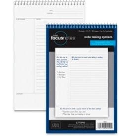 Tops® Steno Notebook 15 lb Project Ruled 6