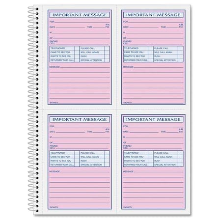 Phone Message Book, 2-Part Carbonless MPN:TOP4005
