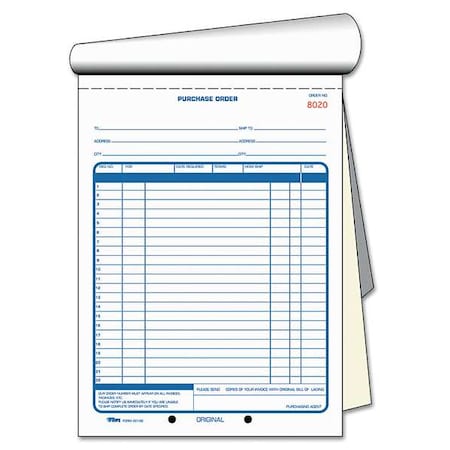Purchase Order Book, 2-Part Carbonless MPN:TOP46146