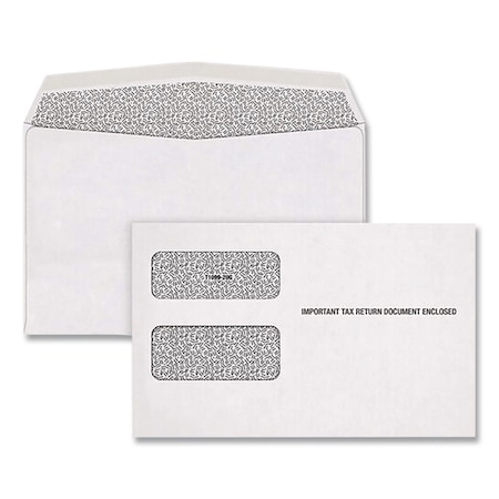 Window Envelopes, 9 in W, White, PK24 MPN:22222
