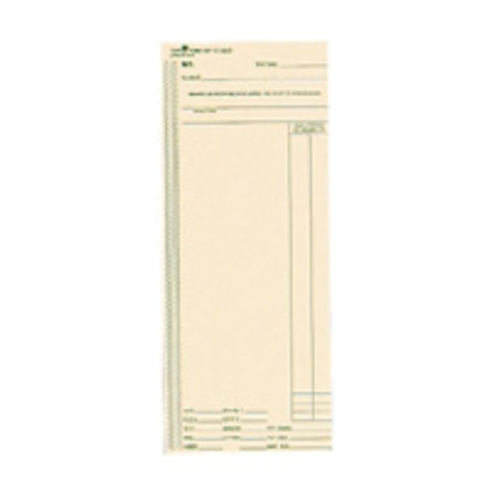 TOPS Time Cards (Replaces Original Card C3000), Weekly Time Card Form, 1-Sided, 8 1/4in x 3 3/8in, Box Of 500 MPN:1261