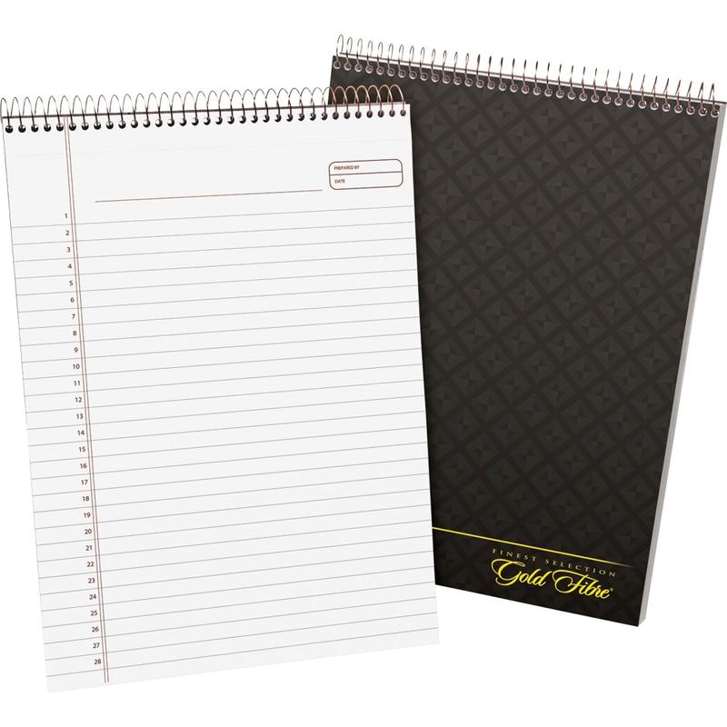 Ampad Gold Fibre Classic Wirebound Legal Pads, Letter Size, 70 Sheets, Brown (Min Order Qty 6) MPN:20813