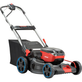 PRORUN® Brushless Self-Propelled Push Lawn Mower w/ 5 Ah Battery & Charger 21