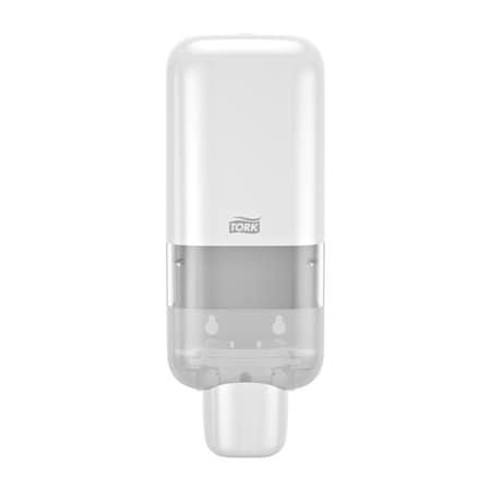 Soap and Sanitizer Dispenser, White, Wall MPN:581500