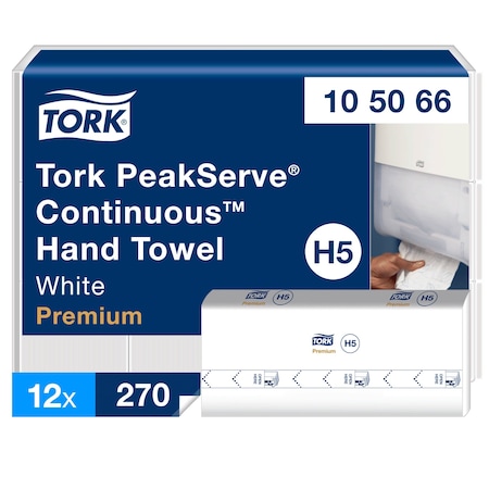 Multifold Paper Towel Sheets, 1 Ply, 270 Sheets, White, 12 PK MPN:105066