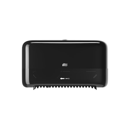 Toilet Paper Dispenser, Plastic, Black MPN:473208