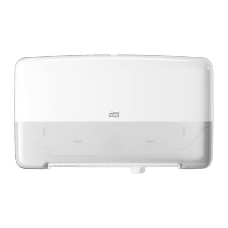Toilet Paper Dispenser, Plastic, White MPN:555560
