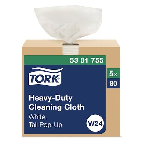 Dry Wipe, Super Heavy, White, PK5 MPN:5301755