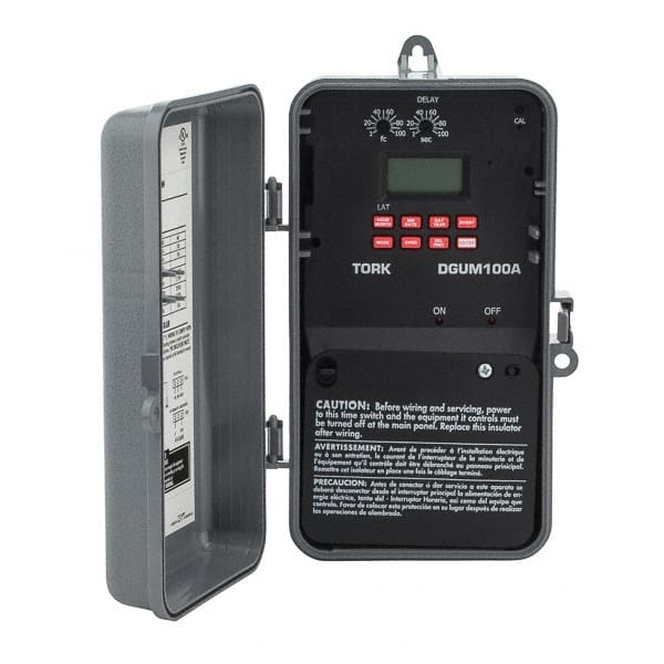 Electrical Timers & Timer Switches, Timer/Switch Type: Electronic Timer Switch, Recommended Environment: Indoor/Outdoor, Minimum On/Off Time: 60.0 s MPN:DGUM100A