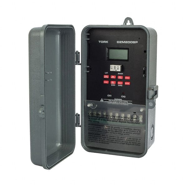 Electrical Timers & Timer Switches, Timer/Switch Type: Electronic Timer Switch, Recommended Environment: Indoor/Outdoor, Minimum On/Off Time: 60.0 s MPN:DZM200BP