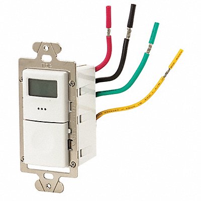 Timer In-Wall Digital White MPN:SS403