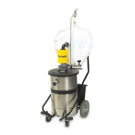 Drum Vacuum, 14 gal, Standard, 83 cfm MPN:95953