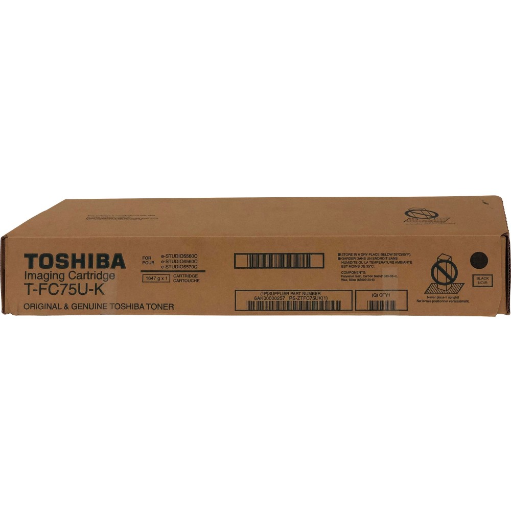 Toshiba T-FC75U-K High-Yield Black Toner Cartridge MPN:TFC75UK