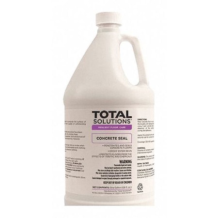 Concrete Seal, 1 gal, Amber, Epoxy Ester Base MPN:1245041